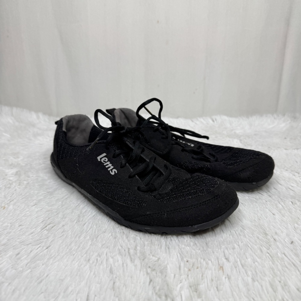 LEMS / black Primal 2 lightweight barefoot minimalist zero drop shoes / 44